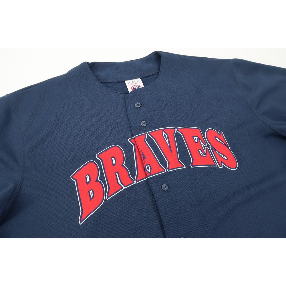 Vintage Atlanta Braves Mens‎ XL Jersey Sewn True Fan Official MLB Baseball